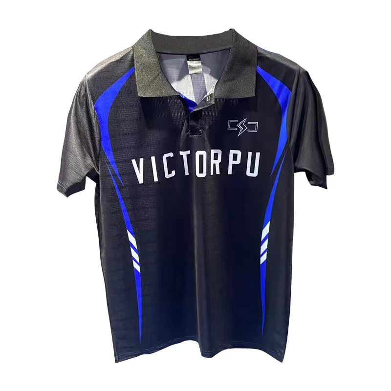 黑蓝赛车POLO 休闲运动服